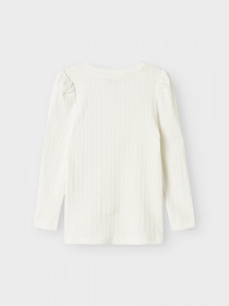 NAME IT Langærmet Bluse Dlove Cloud Dancer
