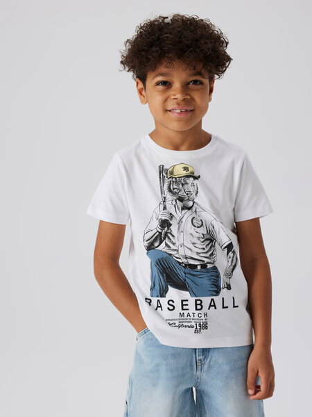 Name It T-shirt Doy - Bright White