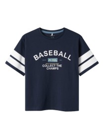 NAME IT T-shirt Donio Navy Blazer