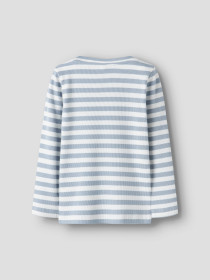 NAME IT Bluse Dekab Blue Fog Cloud Dancer