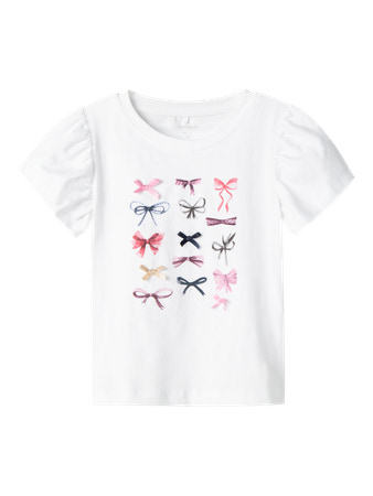 NAME IT T-shirt Filly Bright White