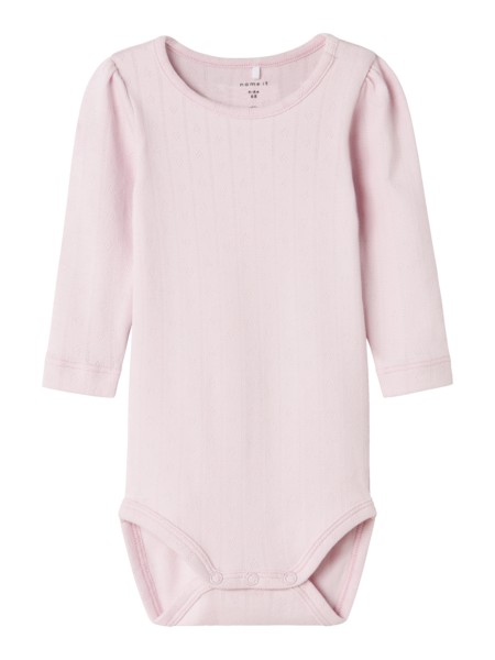 NAME IT Hulmønstret Body Dagnes Light Lilac