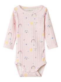 NAME IT Hulmønster Body Fabiane Light Lilac