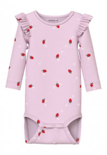 NAME IT Langærmet Body Filly Light Lilac