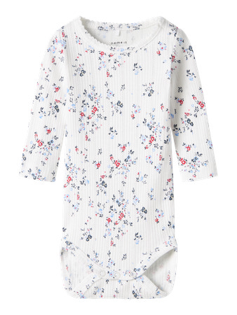 NAME IT Rib Body Filine Cloud Dancer
