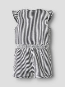 NAME IT Jumpsuit Fris Navy Blazer Bright White