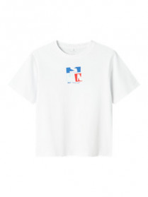 NAME IT T-shirt Femmin Bright White