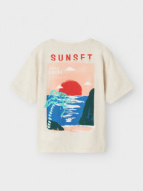 NAME IT T-shirt Femmin Peyote Melange