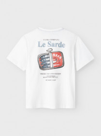 NAME IT T-shirt Fond Bright White