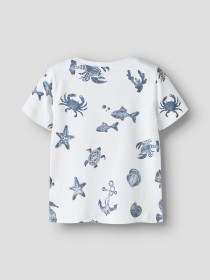 NAME IT T-shirt Fille Bright White