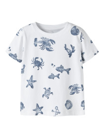 NAME IT T-shirt Fille Bright White