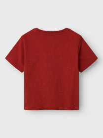 NAME IT T-shirt Fabi Red Ochre