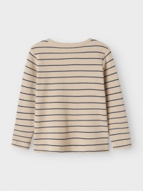 NAME IT Rib Bluse Fully Navy Blazer