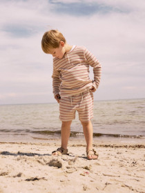 NAME IT Rib Shorts Fully Red Ochre
