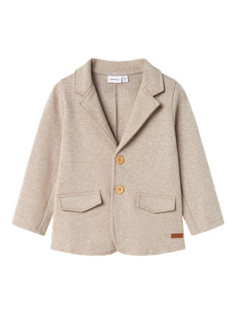 Name It Follow Sweat Blazer - Pure Cashmere Melange