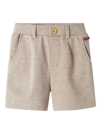 NAME IT Chino Sweat Shorts Follow Pure Cashmere Melange