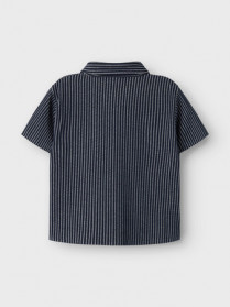 NAME IT Kortærmet Skjorte Fel Navy Blazer