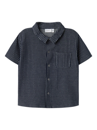 Name It Fel Kortærmet Skjorte - Navy Blazer