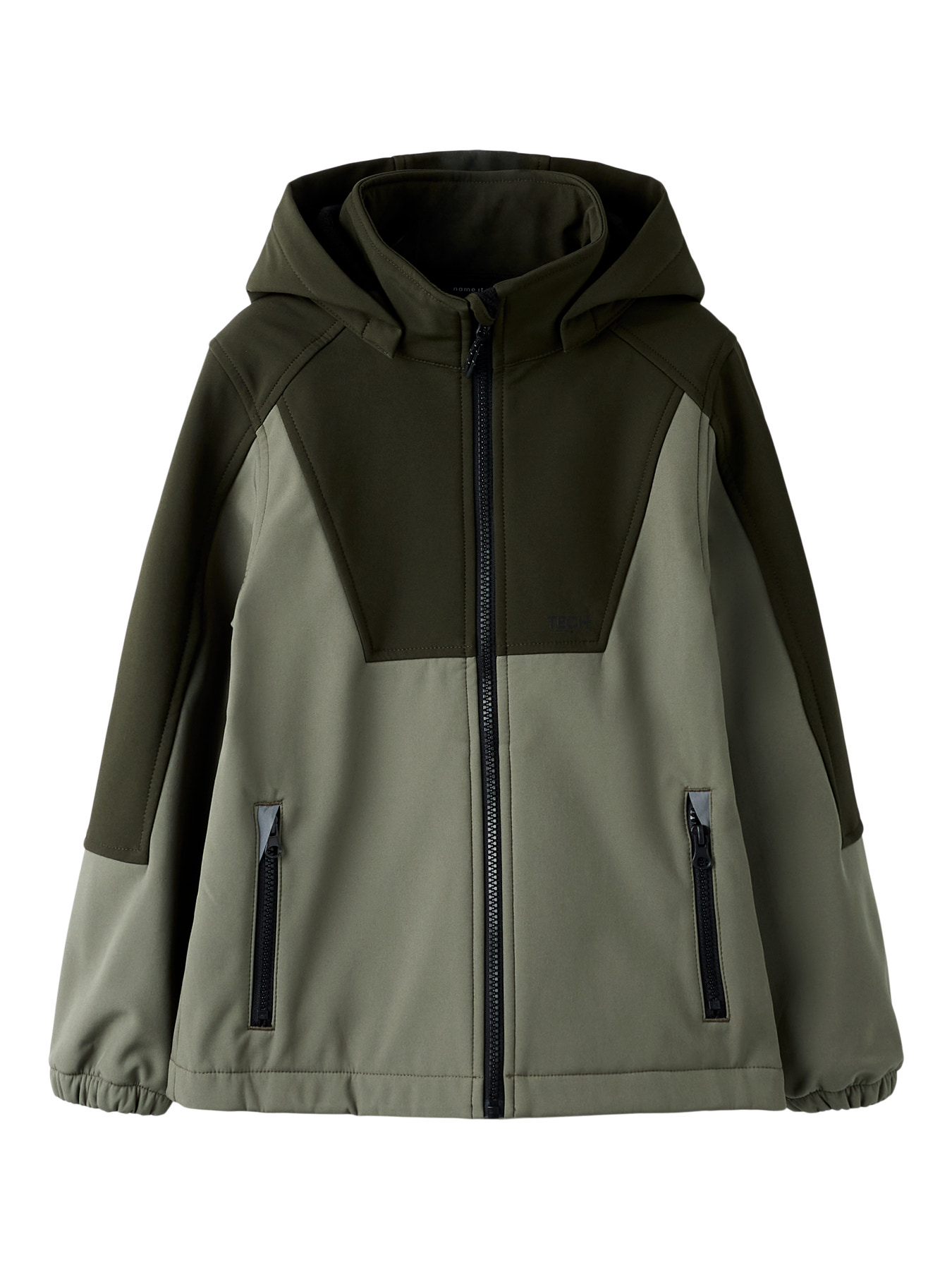 NAME IT Softshell Jakke Alfa08 Dusty Olive