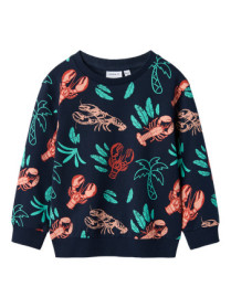 NAME IT Sweatshirt Fin Navy Blazer