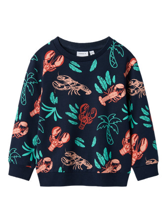 NAME IT Sweatshirt Fin Navy Blazer
