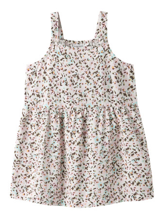 NAME IT Strop Kjole Velma Bright White