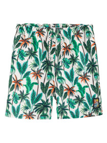 NAME IT Badeshorts Pzocca Buttercream Tropical