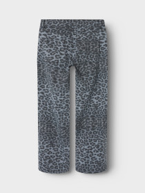 NAME IT Wide Bukser Rose Night Owl Grey Leopard