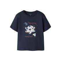 NAME IT T-shirt Victor Navy Blazer Football Space
