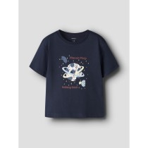 NAME IT T-shirt Victor Navy Blazer Football Space