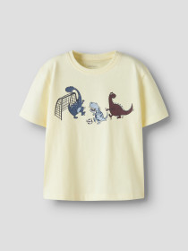 NAME IT T-shirt Victor Pear Sorbet Dino Playing