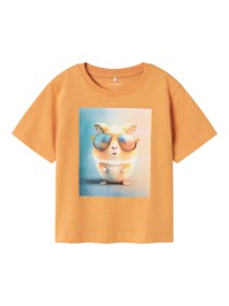 NAME IT T-Shirt Voto Gold Earth