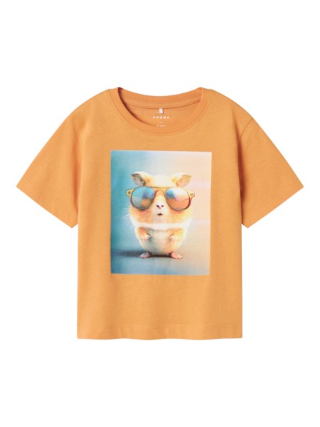 NAME IT T-Shirt Voto Gold Earth