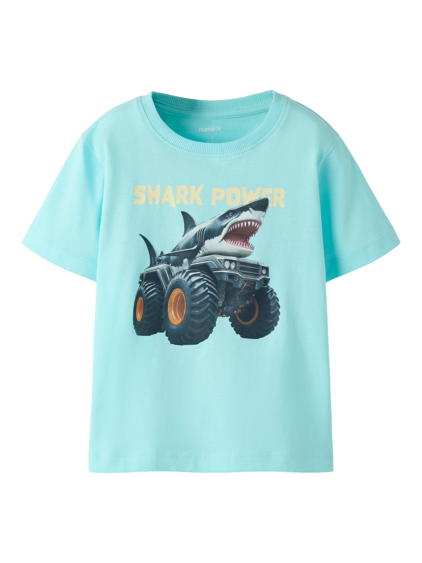 Name It T-shirt - NmmVoto - Limpet Shell/Monster Shark