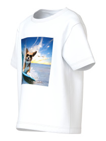 NAME IT T-shirt Voto Bright White