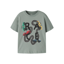 NAME IT T-shirt Voto Green Milieu Race