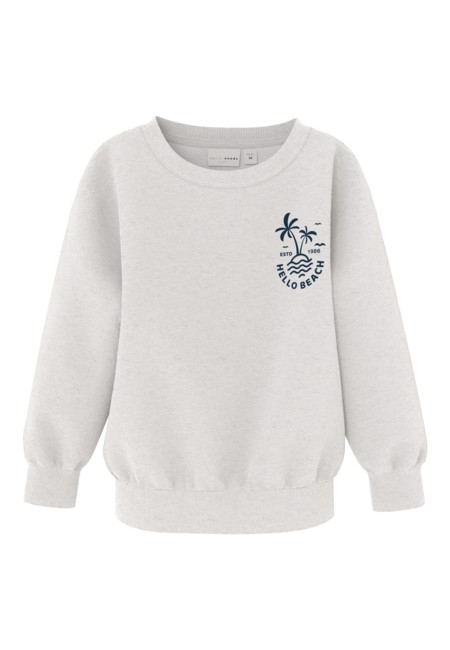 Name It Vasse Sweatshirt - Light Grey Melange
