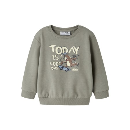 Name It Sweatshirt - NmmValexander - Shadow/Bear Skater