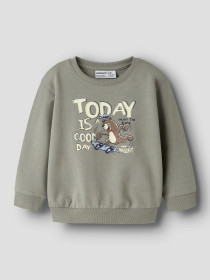 NAME IT Sweatshirt Alexander Shadow Bear Skater