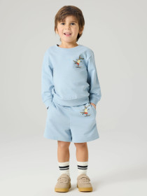 NAME IT Sweatshirt Alexander Blue Fog Skater