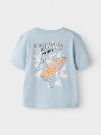 NAME IT T-shirt Velix Celestial Blue Waves