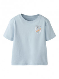 NAME IT T-shirt Velix Celestial Blue Waves