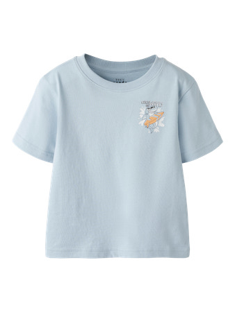 NAME IT T-shirt Velix Celestial Blue Waves