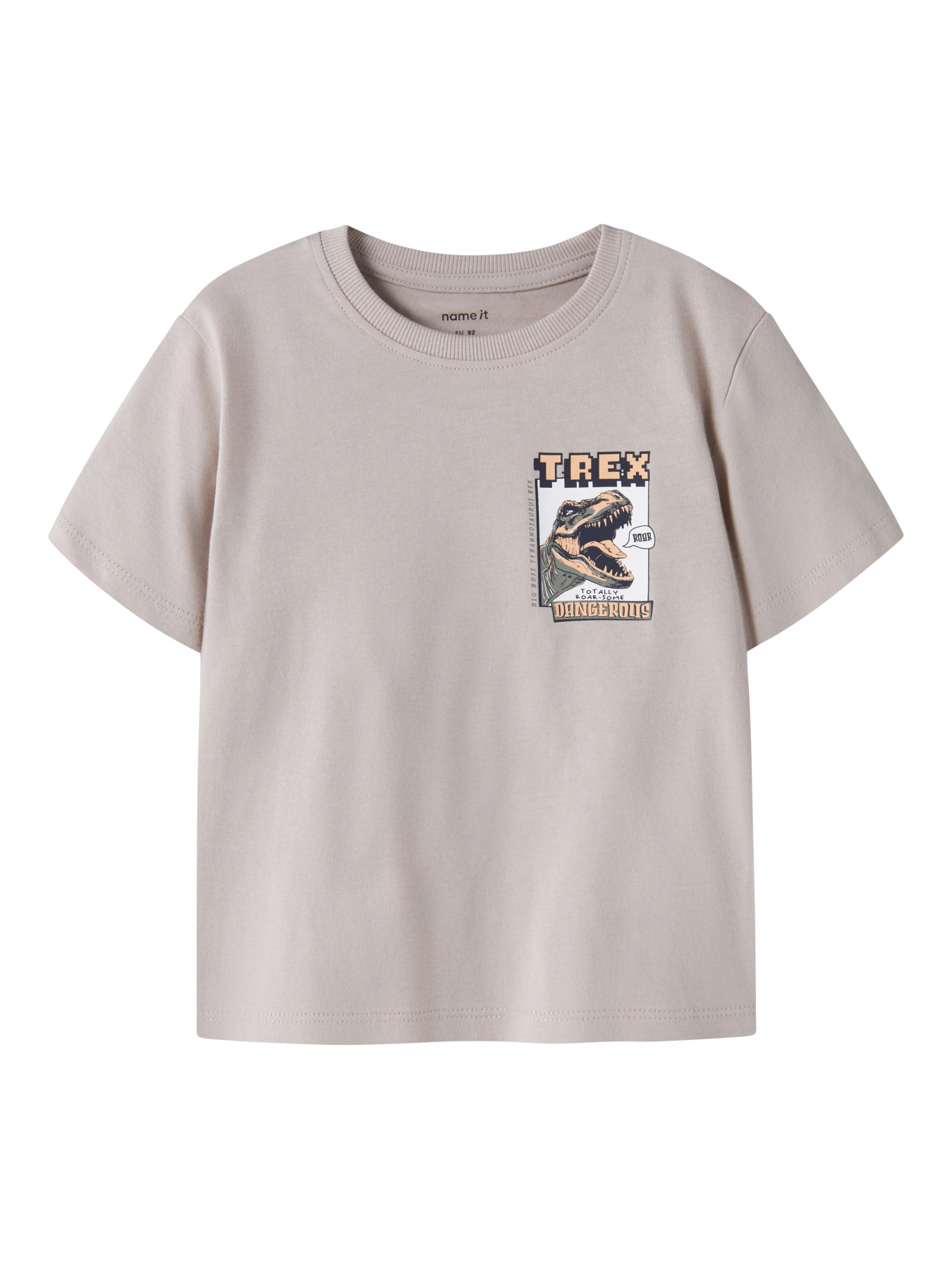 Name It T-shirt - NmmVelix - Chateau Gray/Trex