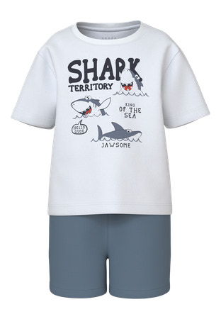 NAME IT Sommer Sæt Vigor Blue Mirage