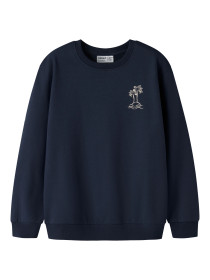 NAME IT Sweatshirt Vasse Navy Blazer Palm