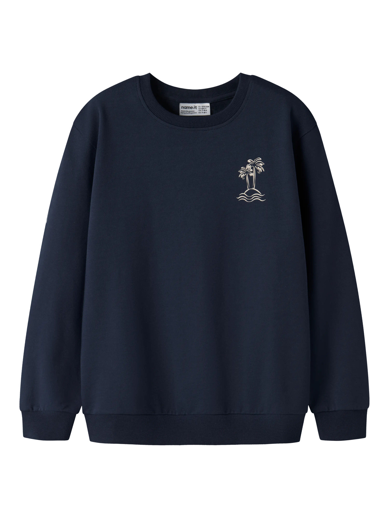 NAME IT Sweatshirt Vasse Navy Blazer Palm