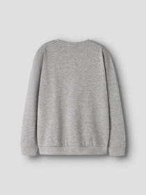 NAME IT Sweatshirt Vasse Grey Melange Palm