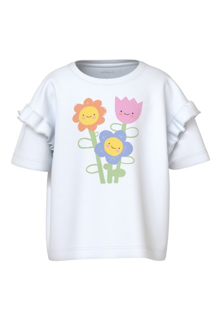NAME IT T-shirt Vilena Bright White