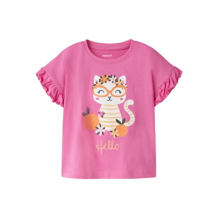 NAME IT T-shirt Vilena Strawberry Moon